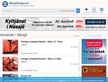 Tablet Screenshot of nassjotorget.se